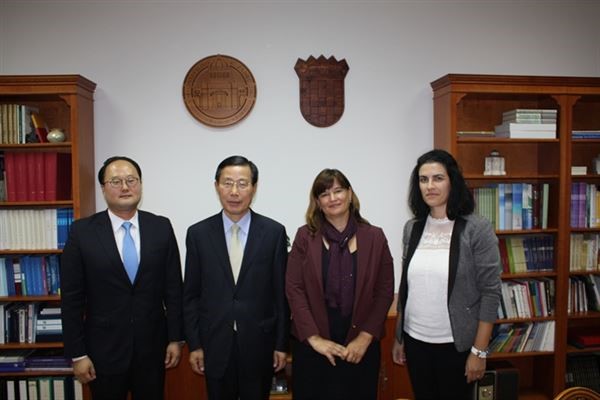 Inagural visit of the  Ambassador of the Republic of Korea His Excellency Park Won-sup 